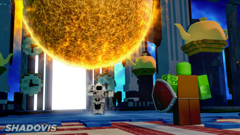 SHADOVIS RPG RPG Roblox game cover art by The Elemental