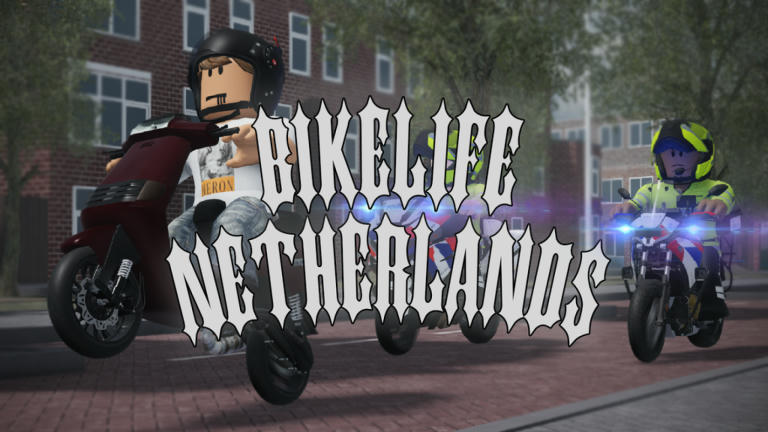 Bikelife: Netherlands Simulator Roblox game cover art by Bikelife Netherlands