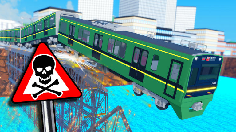 🚅 Train Crash Simulator Simulator Roblox game thumbnail