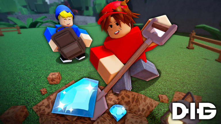 DIG 💛 Adventure Roblox game cover art by DIG Development