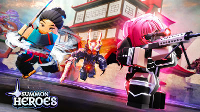 🌇 Summon Heroes RPG Roblox game thumbnail