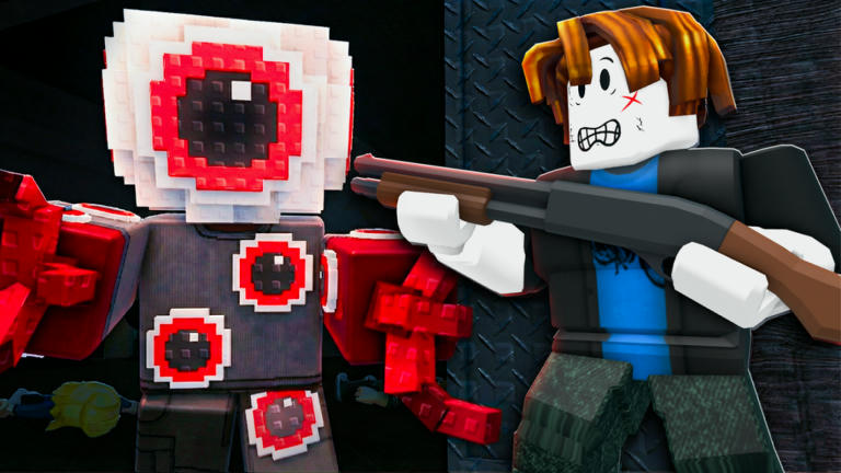 [UPD7☠️] Survive the Elevator Survival Roblox game cover art by Apparently Survival