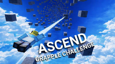 Ascend: Grapple Challenge Obby Roblox game thumbnail