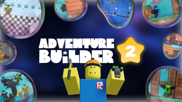 Adventure Builder 2 Sandbox Roblox game cover art by msoftware