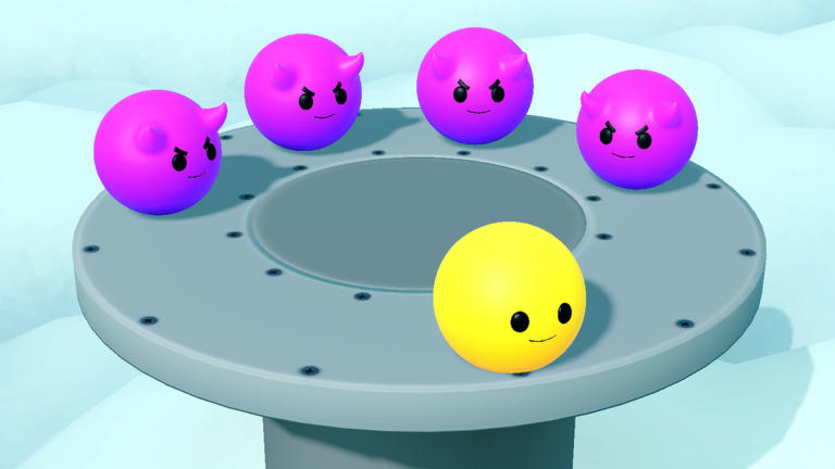 [LAG FIX] Bumper Balls🟡 Casual Roblox game cover art by YURRRRRP