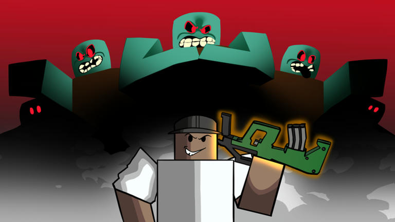 Zombie Strike! Survival Roblox game cover art by Good Ape