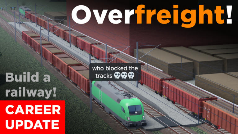 Overfreight! Survival Roblox game cover art by OneSkyVed