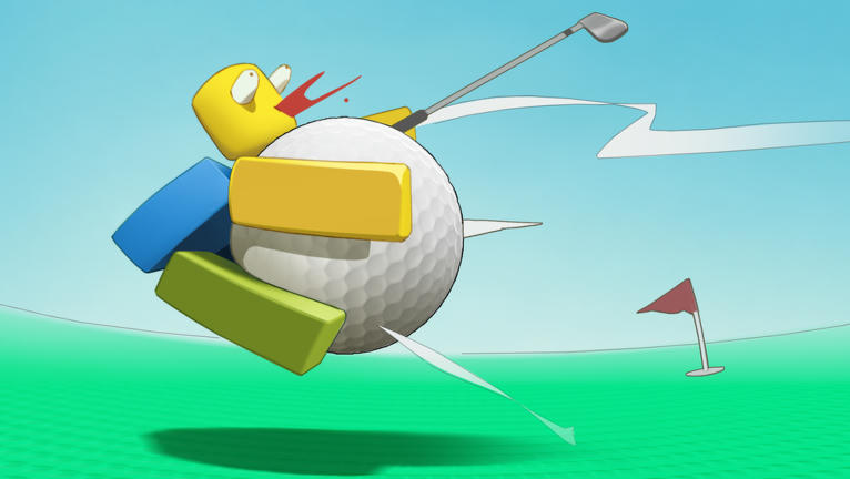 Deadly Golf  [UPD] Sports Roblox game cover art by OWOWOWO:P