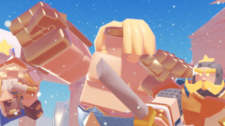 Clashers Royale Fighting Roblox game cover art by Tidal Waves Studio