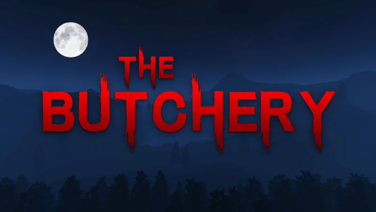 The Butchery Horror Roblox game cover art by chubby_baby7