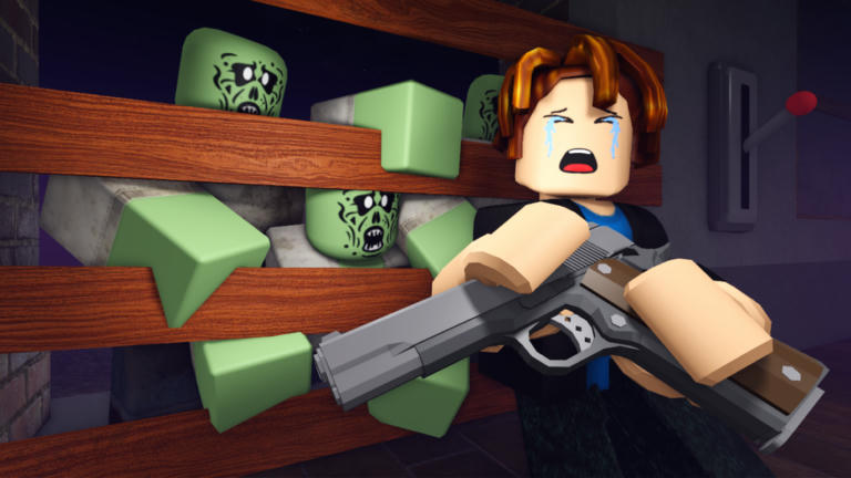 🧟 Save The People Survival Roblox game cover art by i dont run it