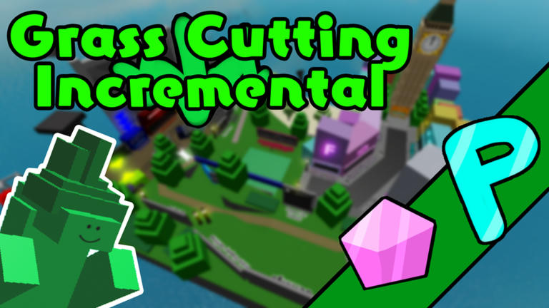 [AWAKENING] 🌱 Grass Cutting Incremental 🌱 Simulator Roblox game cover art by LethalDolphin