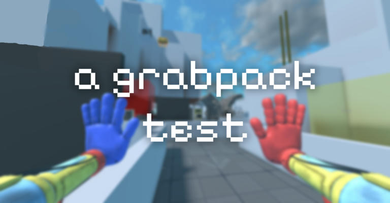 A Grabpack test [MULTIPLAYER] Simulator Roblox game cover art by [ Content Deleted 1070365105 ]