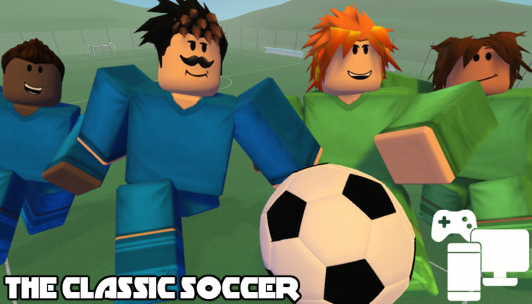 The Classic Soccer Sports Roblox game cover art by guigoals