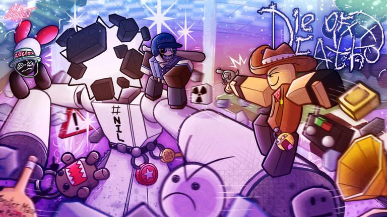 [⏰FASHIONABLY LATE] Die of Death Survival Roblox game thumbnail
