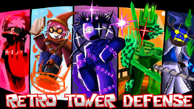 [🕵️] Retro Tower Defense Strategy Roblox game cover art by Plaything Games