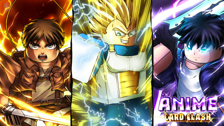 [UPD 6.5] Anime Card Clash Simulator Roblox game cover art by RNG Lab