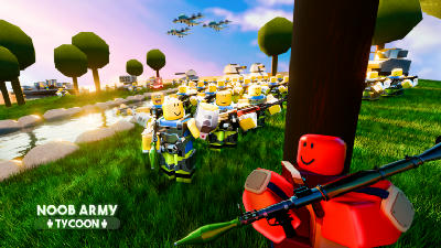 Noob Army Tycoon ⚔️(New noobs) Tycoon Roblox game thumbnail