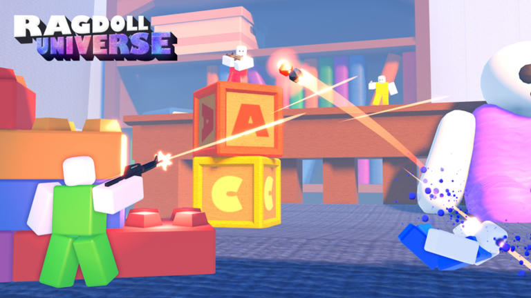RAGDOLL UNIVERSE  Fighting Roblox game cover art by LSPLASH