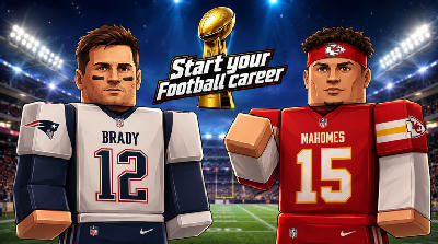 [SALE!] Start Your Football Career! Sports Roblox game thumbnail