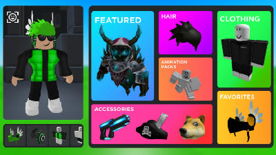 Catalog Avatar Creator Roblox game thumbnail