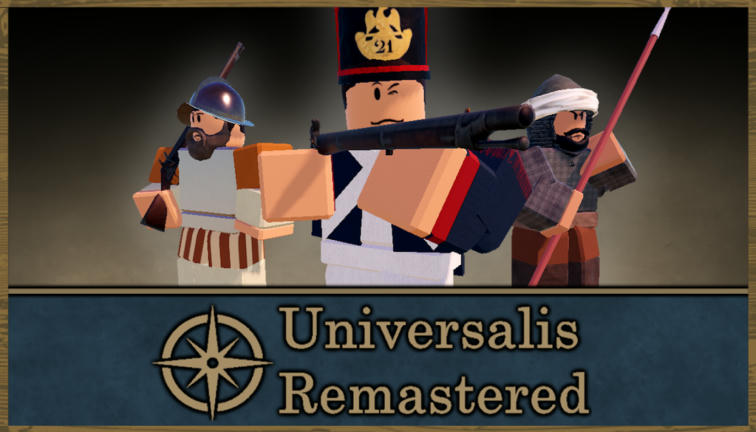 Universalis Remastered [BETA] Strategy Roblox game cover art by strangefancypants