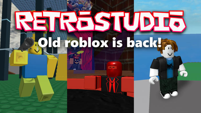 RetroStudio 🔨 Simulator Roblox game cover art by Retro Dev