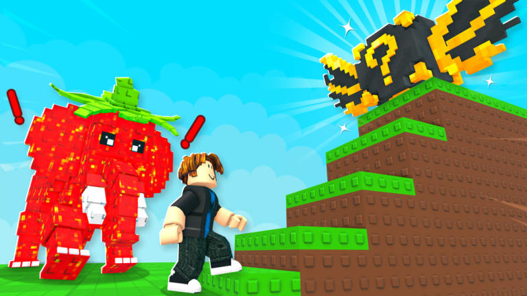 Jump To Steal Lucky Blocks
