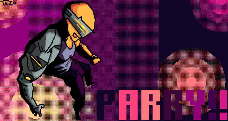 (THINGS THAT ARE NEW!!) PARRY!! Strategy Roblox game cover art by Red Aircraft