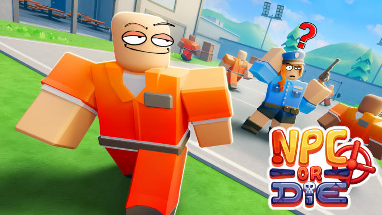 [🐸] NPC or DIE! 💢 Casual Roblox game cover art by arashiyama