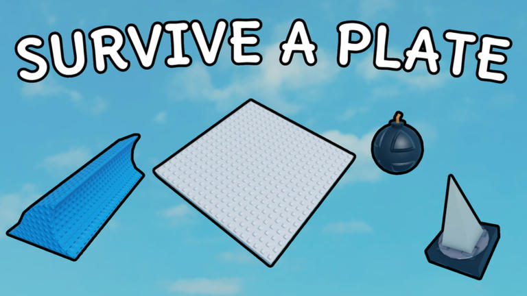 [🚀SCI-FI🤖] Survive a Plate Casual Roblox game thumbnail