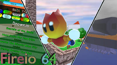 Fireio 64 Adventure Roblox game thumbnail