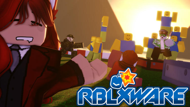 RBLXWare Strategy Roblox game cover art by Banded Top Hat Games