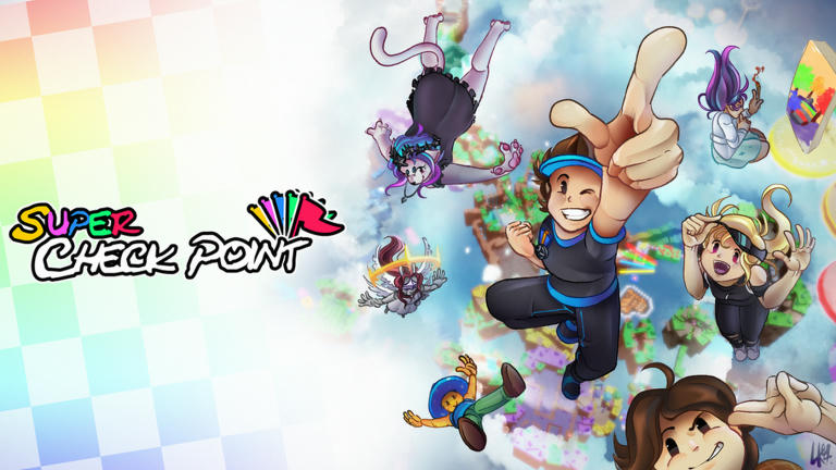 🚩 Super Check Point! Obby Roblox game cover art by Magic Wish Group
