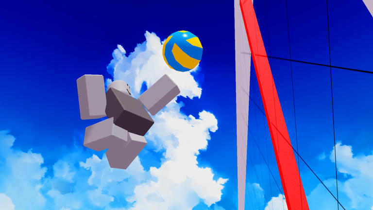 [RANKED] 🏐 DOUBLES VOLLEYBALL Sports Roblox game cover art by NRTHWST