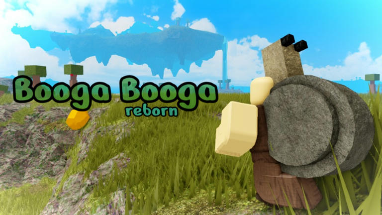 Booga Booga [St Patty! 🍀] Survival Roblox game cover art by Gang O' Fries Entertainment