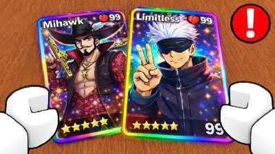 Anime Card Collection RPG Roblox game thumbnail