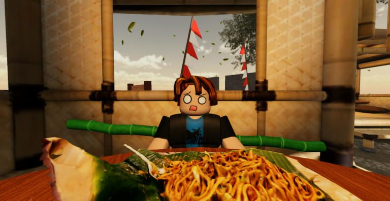 Sambung Kata 💬 Casual Roblox game cover art by Bocchi Space